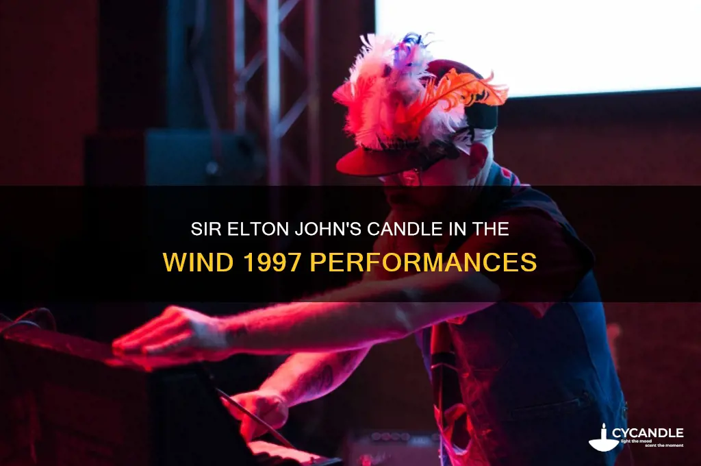 when has elton john sung candle in the wind 1997