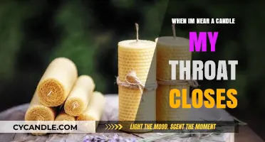 Candle Conundrum: Throat Closes, What's the Cause?