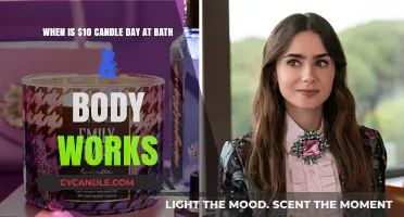 Bath & Body Works $10 Candle Day: Dates and Tips