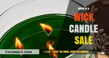 Best Time to Buy: 3-Wick Candle Sale Dates Revealed