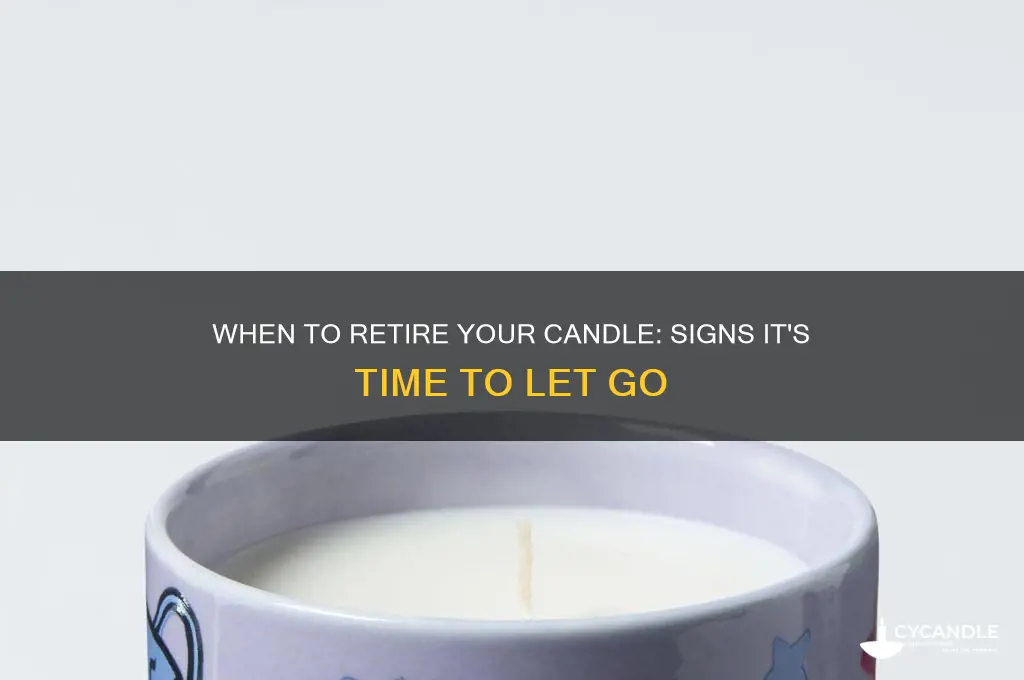 when is a candle no good to use anymore