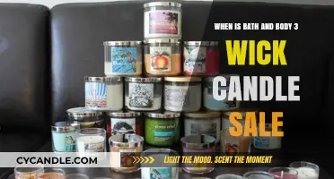 Bath & Body Works 3-Wick Candle Sale Dates Revealed