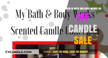 Bath & Body Works 50% Off Candle Sale Dates Revealed