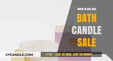 Bed & Bath Candles: Sale Dates Revealed