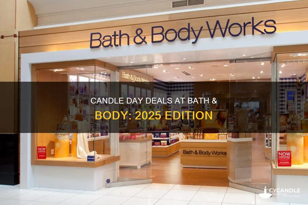 when is candle day at bath & body 2025