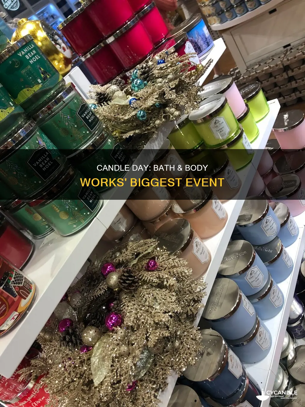 when is candle day bath and body