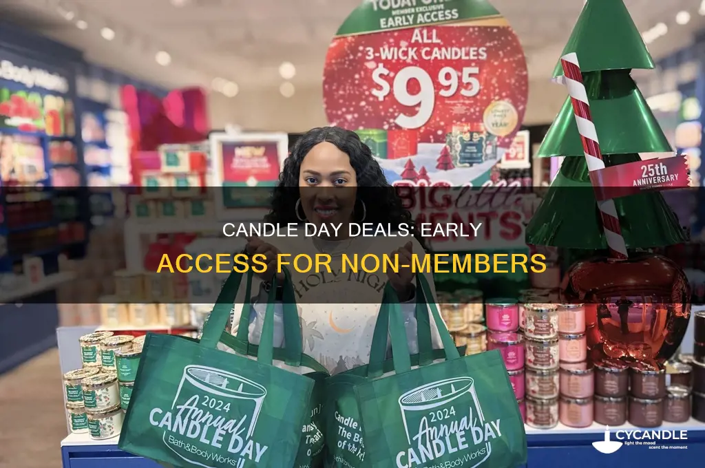 when is candle day for non members