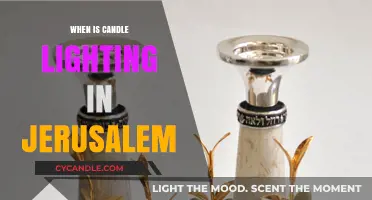 Jerusalem's Candle Lighting Time: A Guide to Shabbat Traditions