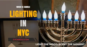 NYC Candle Lighting Times: A Guide to Hanukkah Celebrations
