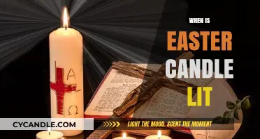 The Easter Candle: When Is It Lit?