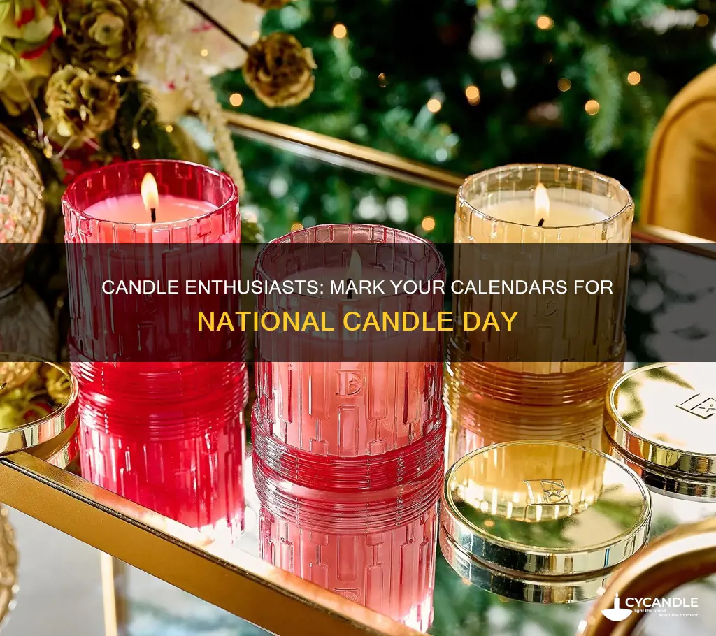 when is national candle day
