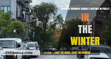 Winter Shabbos Candle Lighting Times in Philadelphia: A Complete Guide