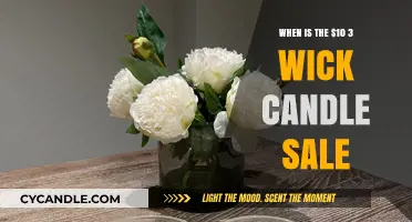 3-Wick Candle Sale Dates: When to Grab $10 Deals