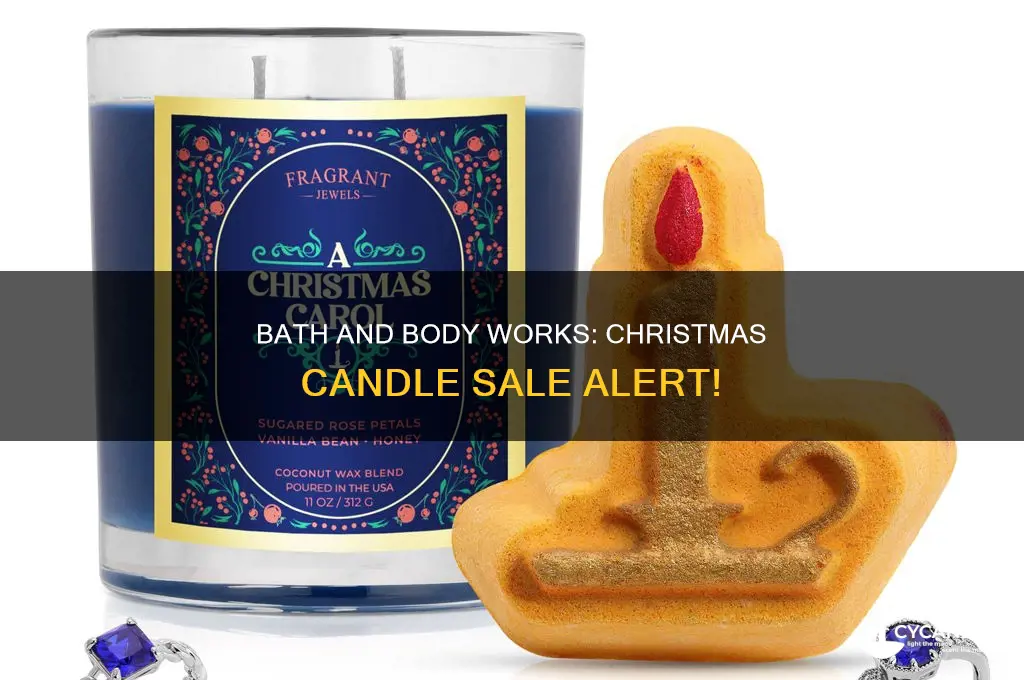 when is the christmas candle sale at bath and body