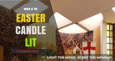 The Easter Candle: When is it Lit?