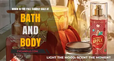 Shoppers, Mark Your Calendars: Bath & Body Fall Candle Sale