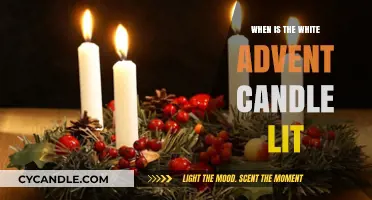 When to Light the White Advent Candle: A Guide