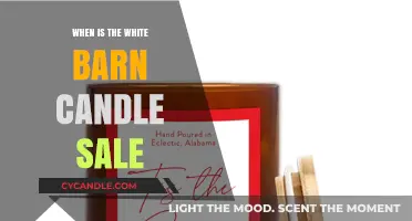 White Barn Candle Sale: When to Shop and Save