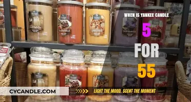 Yankee Candle 5 for $55: Best Dates to Save Big