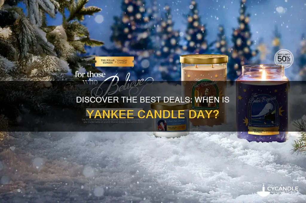 when is yankee candle day