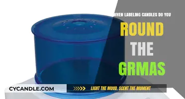 Accurate Candle Labeling: Should You Round Up Grams?