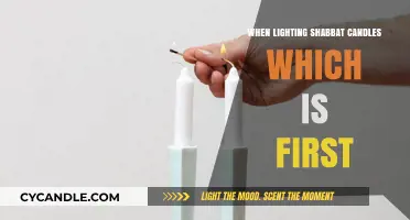 Lighting Shabbat Candles: Understanding the Order of the First Flame