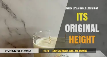 Candle Burning Mystery: Height Loss Phenomenon Explained