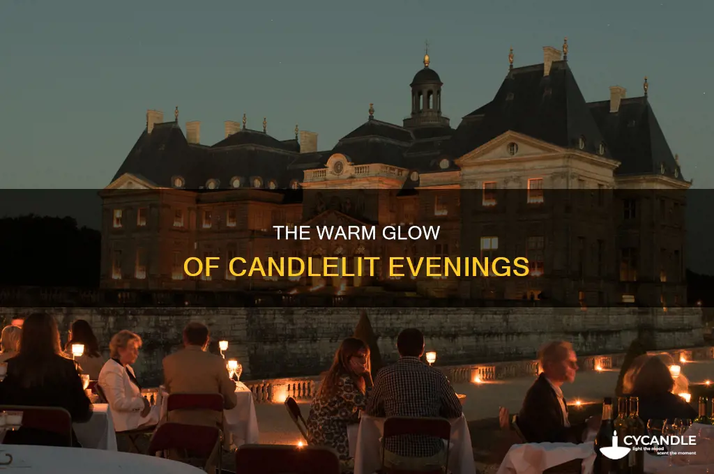 when lit candle