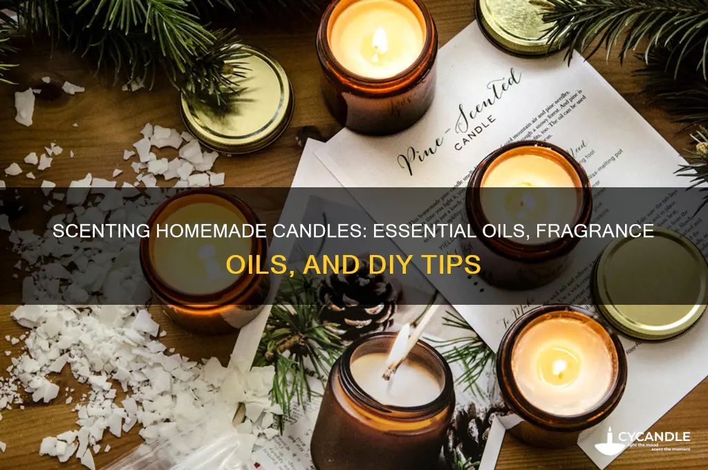 when making your own candles how can you scent them
