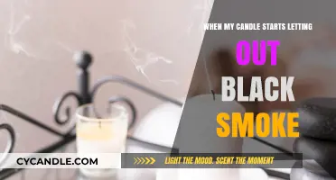 Black Smoke from Your Candle? Here's Why