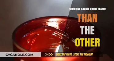 Uneven Burn Times: Why One Candle Melts Faster Than the Other