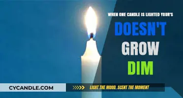 Sharing Light: How One Candle Illuminates Without Dimming Yours