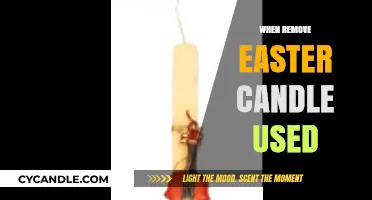 When to Remove the Easter Candle: A Guide to Proper Timing