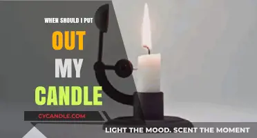 Perfect Timing: When to Safely Extinguish Your Candle for Longevity