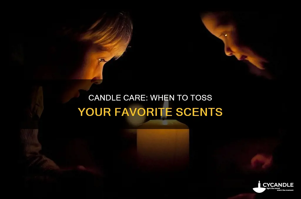 when should you throw out candles