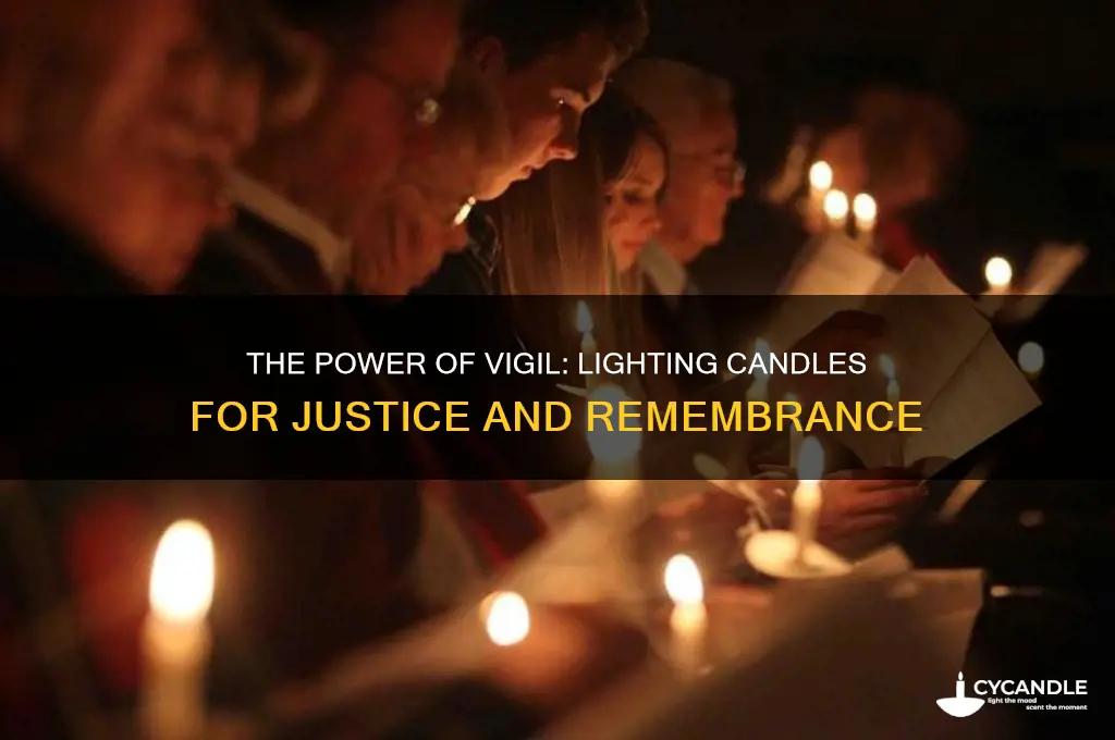 when someone kills a is held candles