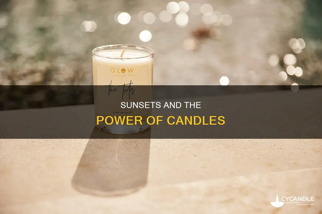 when sun has goon out no candle