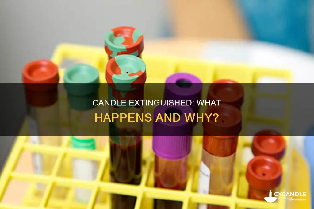 when the candle goes out what happens
