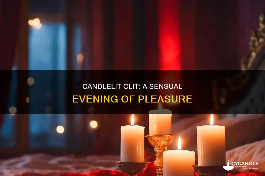 when this candle is lit lick my clit