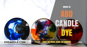 Candle-Making Basics: The Perfect Time to Add Dye