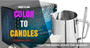 Creating Colorful Candles: The Perfect Timing for Dyes