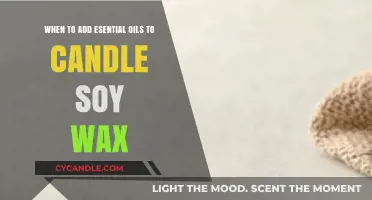Perfect Timing: Adding Essential Oils to Soy Wax Candles