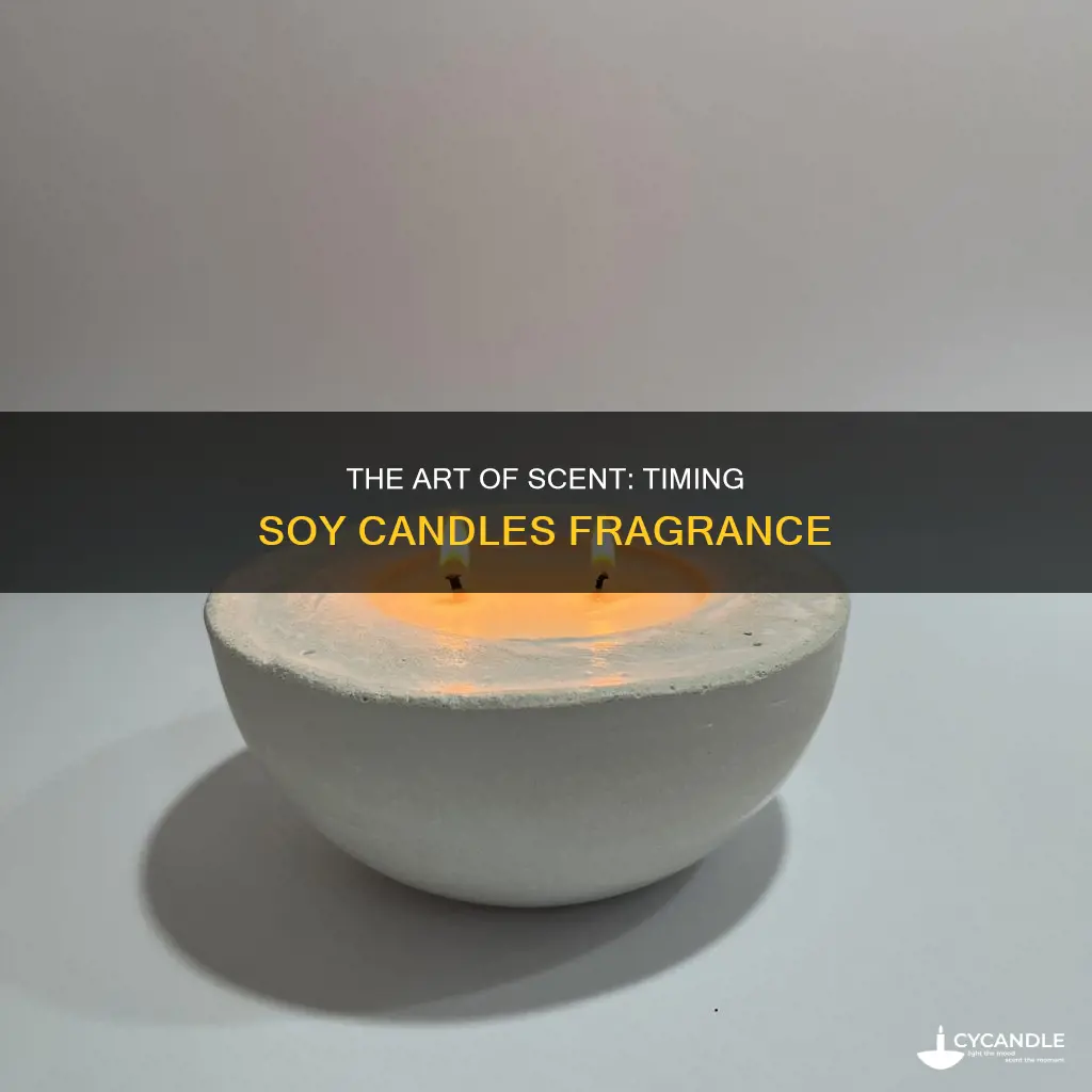 when to add fragrance to soy candles