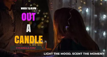 The Best Time to Blow Out a Candle