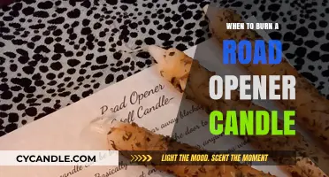 When to Burn a Road Opener Candle for Clearing Obstacles