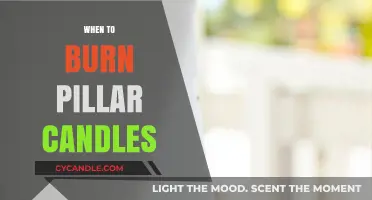 Perfect Timing: When to Burn Pillar Candles for Optimal Ambiance