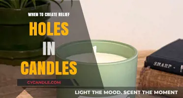 Creating Relief Holes: The Right Time for Your Candles