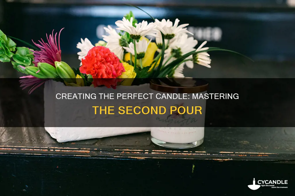 when to do a 2nd pour on your candles