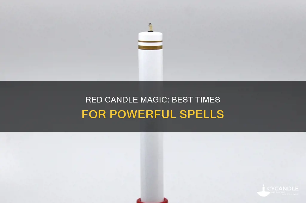 when to do red candle magic