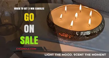 Best Time to Buy 3 Wick Candles on Sale: Tips & Tricks
